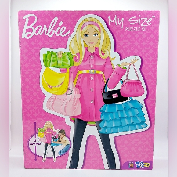 Mattel Barbie My Size XL 3 Foot Tall‎ 46 Pieces - Picture 1 of 4